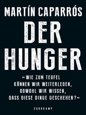 cover image of Der Hunger